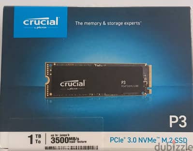 NVMe M. 2 SSD Crucial 1 TB