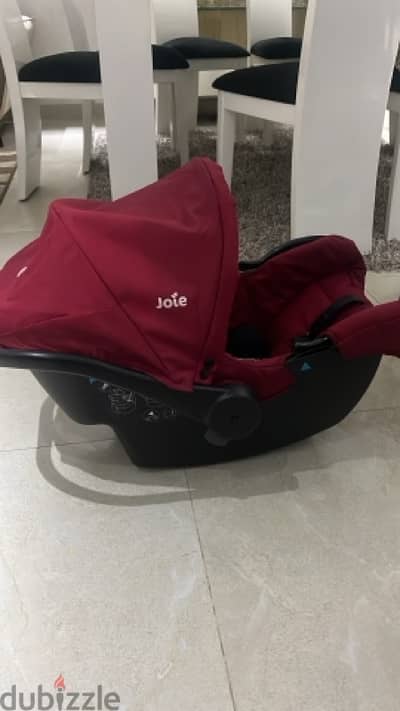 Joie stroller and car seat