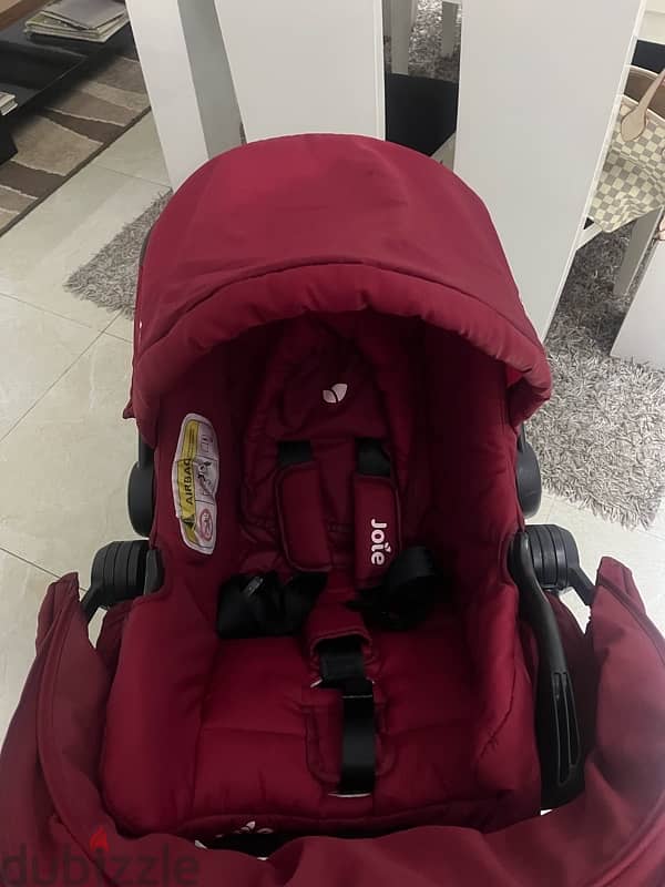 Joie stroller and car seat 4