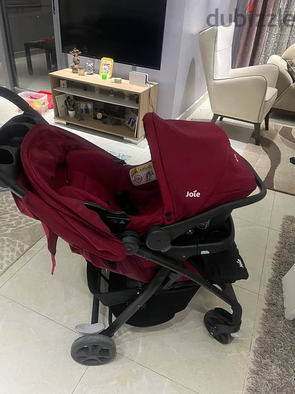 Joie stroller and car seat 5