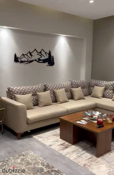 Fully furnished Studio 86m for sale in Hyde park new Cairo