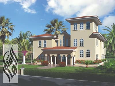 Villa for sale in Madinaty in VG2    Palace model    Model A    One of the largest models    Wide garden view