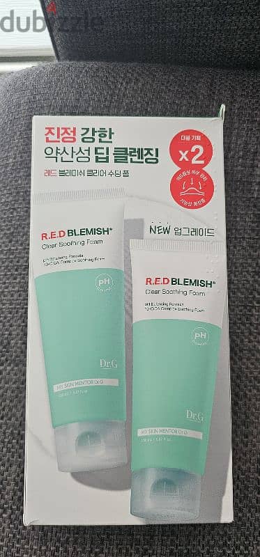 RED BLEMISH Clear Soothing Foam Face Wash Korean