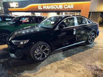 Audi A3 2025 sline black brand new زيرو