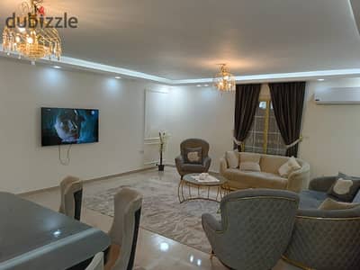 Furnished apartment for rent in Nasr City, Makram Ebeid Main Street, next to City Center, from the owner.