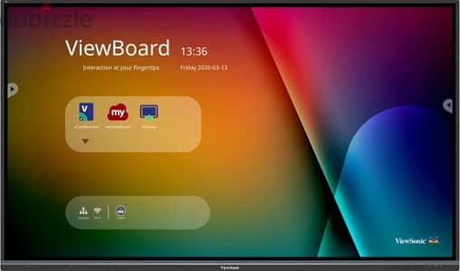 ViewBoard® 86" 4K Interactive Display شاشة تفاعليه Touch Screen