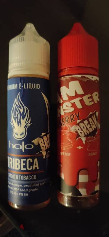 ليكويد تريبيكا و چام مونستر لاين بريك Break فيب Vape بود liquid 0