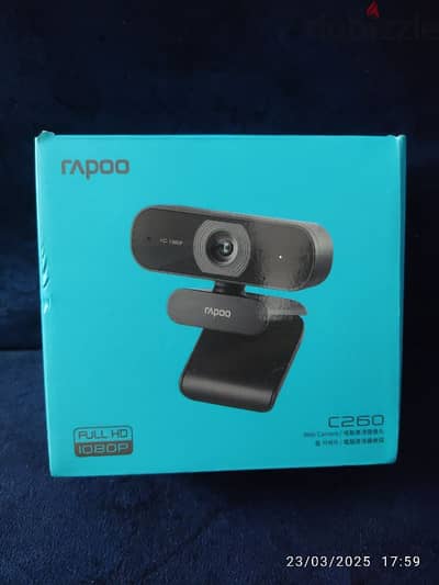 كاميرا بث وتصوير hd 1080p rapoo c260