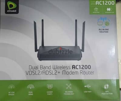 Dlink 245GE AC1200 راوتر جديد شغال كل الشبكات سرعه رهيبه للبيع