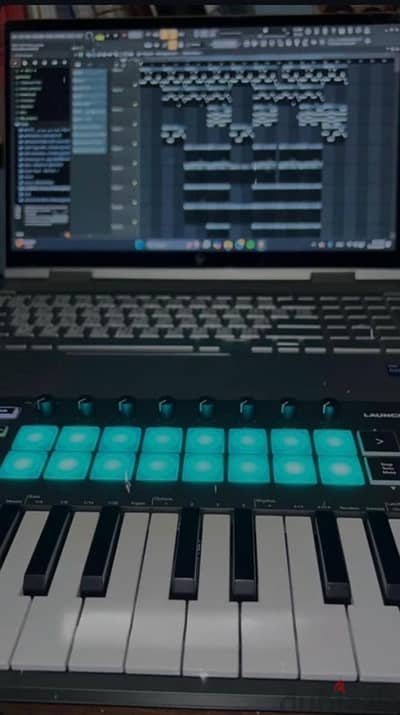 Novation launckey mk3 mini midi keyboar