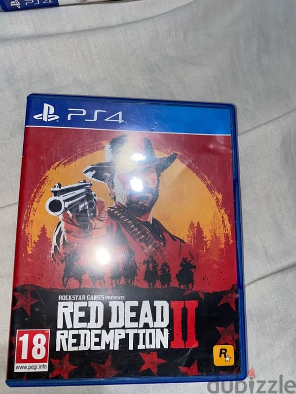 red dead redemption 2 for ps4 in sheikh zayed city only 0