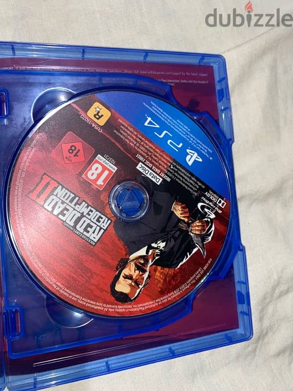 red dead redemption 2 for ps4 in sheikh zayed city only 1