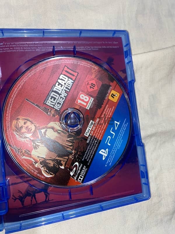 red dead redemption 2 for ps4 in sheikh zayed city only 2