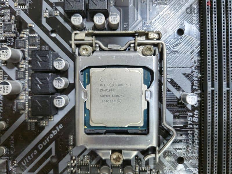 Inter Core i3 9100f + Gigabyte h310 s2h 2.0 1