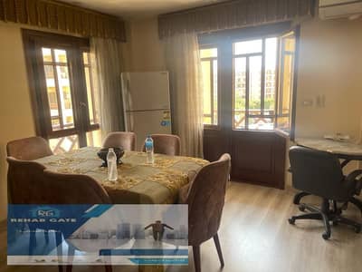 Apartment for rent furnished in Rehab, 90 m, fully finished