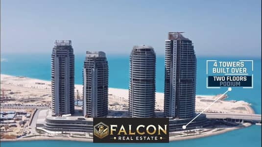 Apartment 310m Panoramic Seaview For Sale  Fully Finished With AC's In Alamain Towers