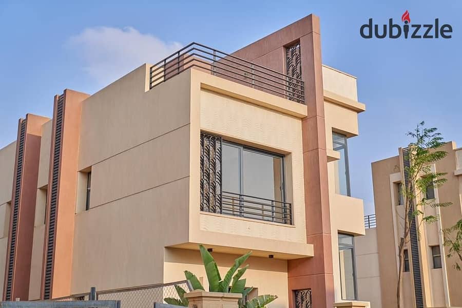 Independent villa, immediate delivery, large area in the heart of Sheikh Zayed next to Arkan Mall in Alma, available for installment 0