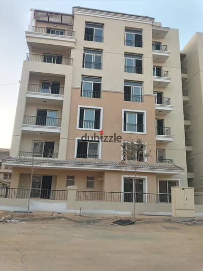 Own a 4-bedroom penthouse + 127 m roof, prime location in front of Madinaty, ready for delivery soon, in installments