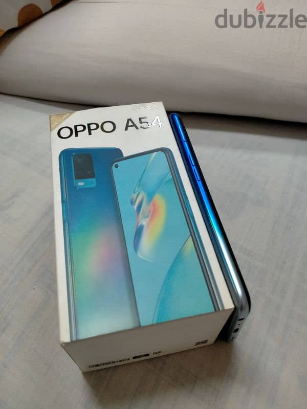 oppo a54 128/4+3 بلزقة الضهر 3