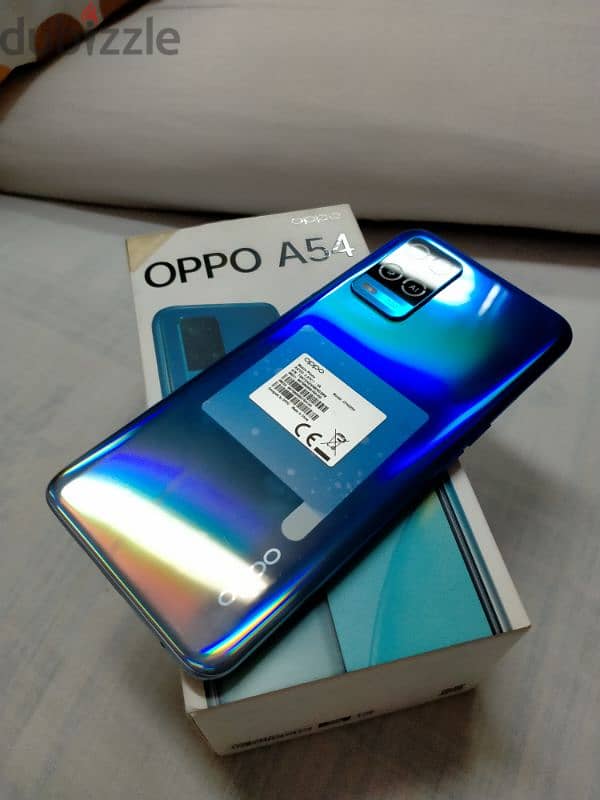 oppo a54 128/4+3 بلزقة الضهر 5