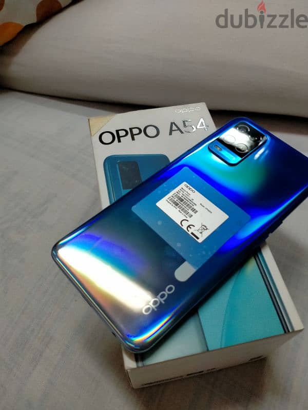 oppo a54 128/4+3 بلزقة الضهر 6