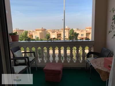 Apartment for sale in the first settlement in front of Rehab and behind Flores Park Compound, near Darat Al-Qahira Compound and in the middle of all s