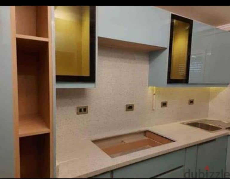 quartz&Corian marble to kitchen 17