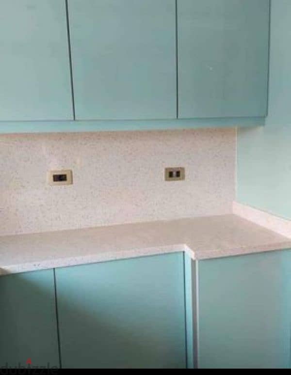 quartz&Corian marble to kitchen 18