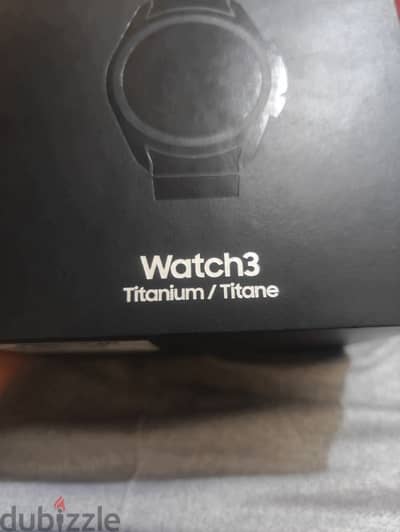 Samsung Galaxy watch 3 titanium black