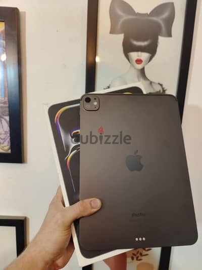 Ipad pro 11inch 2024  m4.256G. B100% كسر زيرو