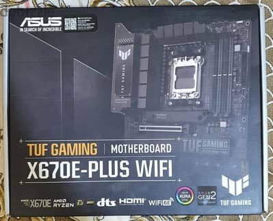 ماذربورد asus tuf gaming X670E-PLUS WiFi ddr5