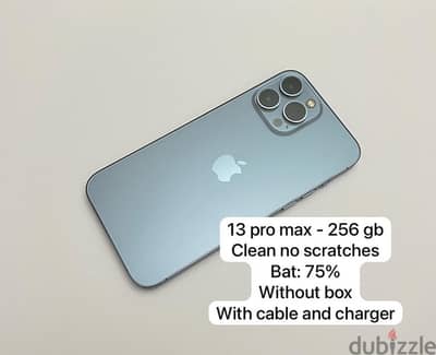 iPhone 13 Pro Max - 256 gb