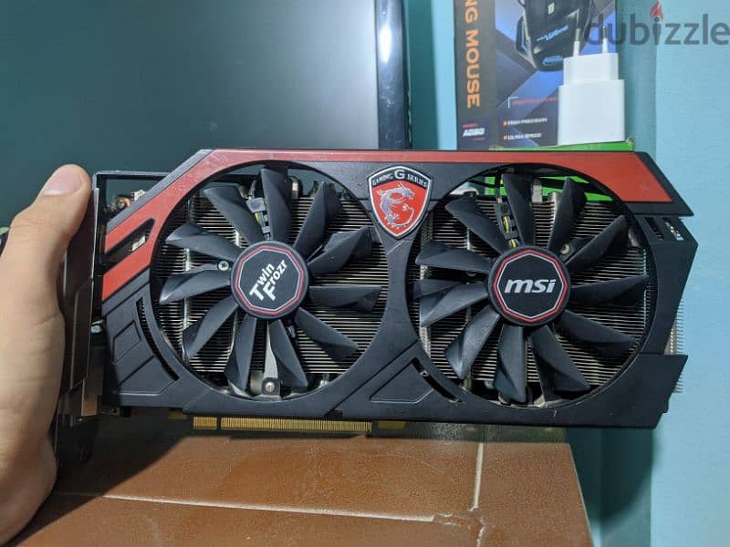 للبيع MSI GTX 770 Twin Forzr Gaming 2g ddr5 1