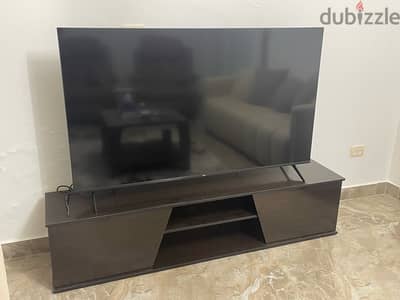 شاشة Haier 65-Inch جديدة مسخدمة شهرين فقط