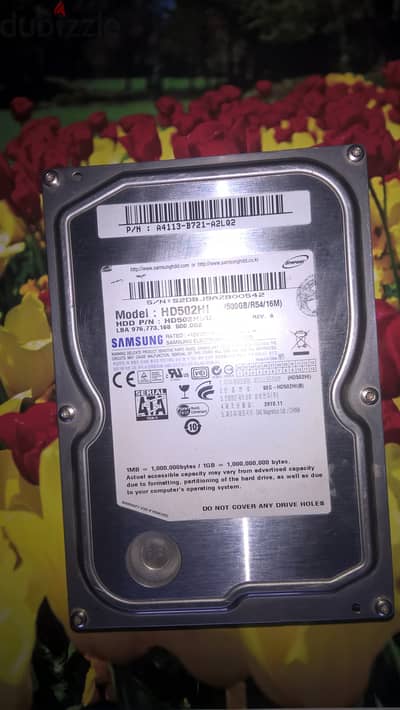 هارد ديسك (SAMSUNG ) (500G) بحالة ممتازة