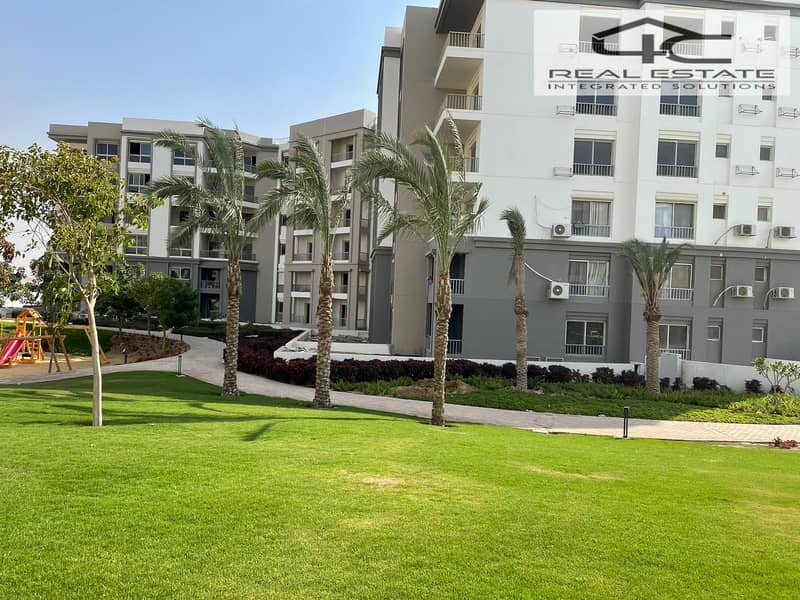 apartment  for sale  212m Hyde Park New Cairo  READY  TO  MOVE  special view on landscape in best location in Fifth  settlement 0