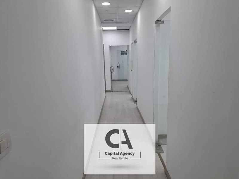 A distinctive 60-square-meter administrative office for rent, close to Rehab Bridge and all public transportation - Fully finished with air conditioni 0