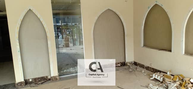 Shop 250 sqm  for Rent - Second Sector, next to Cleopatra Ceramics - South 90th Street - Fifth Settlement