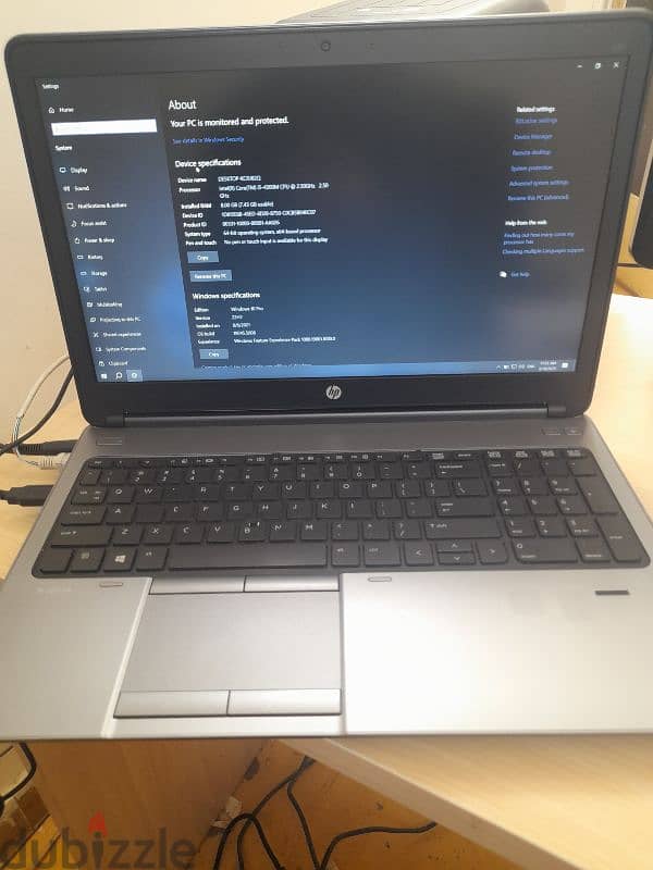 لاب توب hp probook 6