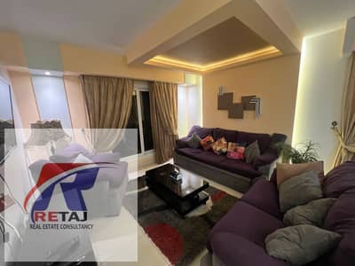 Furnished apartment for rent in Nasr City in the golden box of View Abbas Al-Akkad                                                                   .