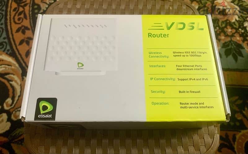 Router Etisalat VDSL 1