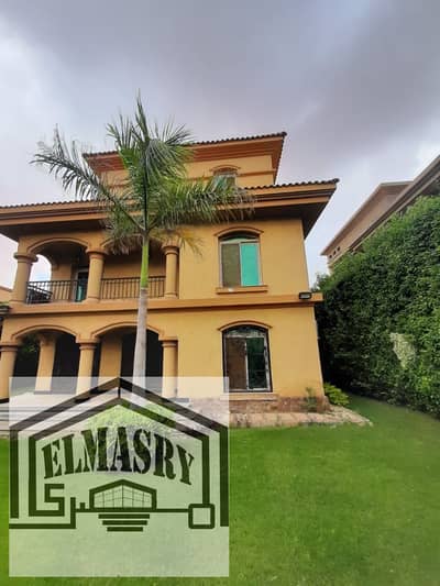 For rent, a detached villa in the best location in Rehab Hills, First Settlement, Rehab City, New Cairo, Model M