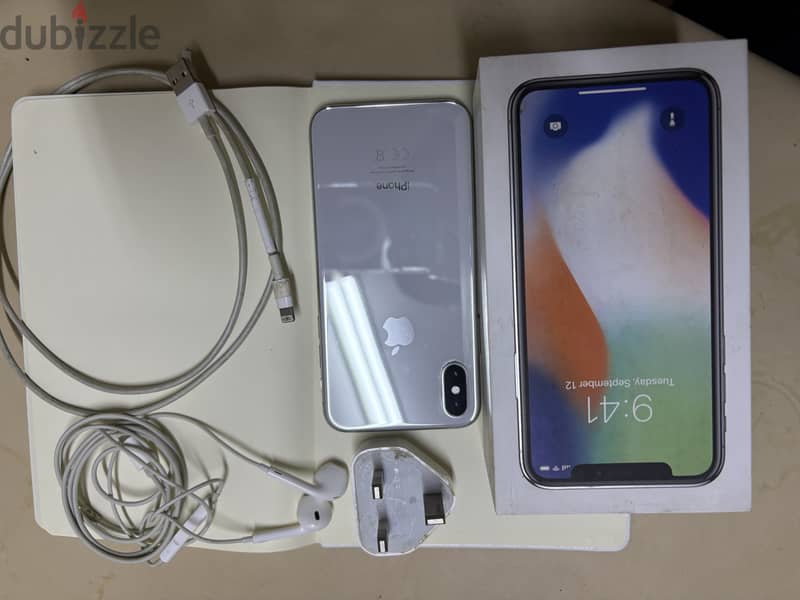 Iphone X 64 GB with good condition 1