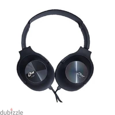 On Ear Wired Headphone with Microphone – Black