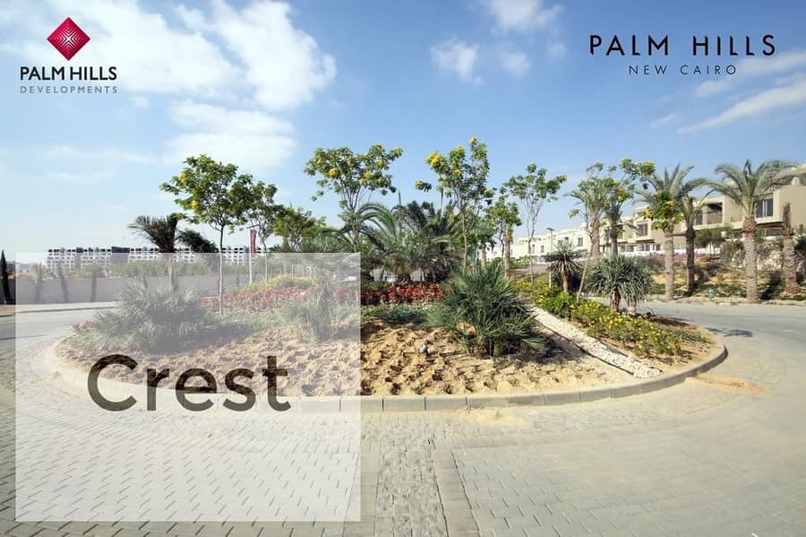 The best opportunity at the lowest price, a 190-square-meter townhouse with 3 master bedrooms and the best view in Palm Hills New Cairo 0