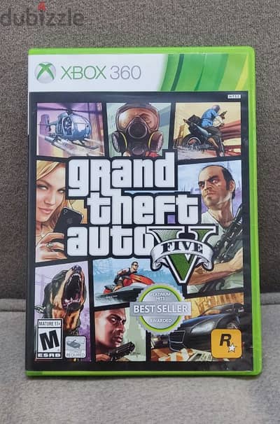 GTA 5 - 2 CDs - XBOX 360