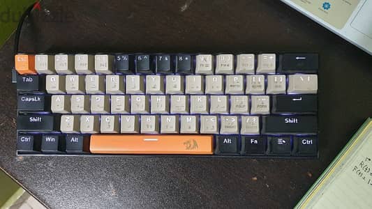 REDRAGON K606 LAKSHMI White LED 60% Gaming Mechanical Keyboard