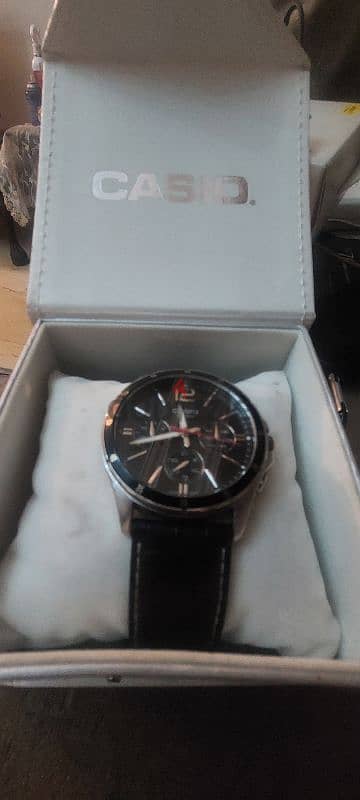 New original CASIO watch with serial number and ticket 1