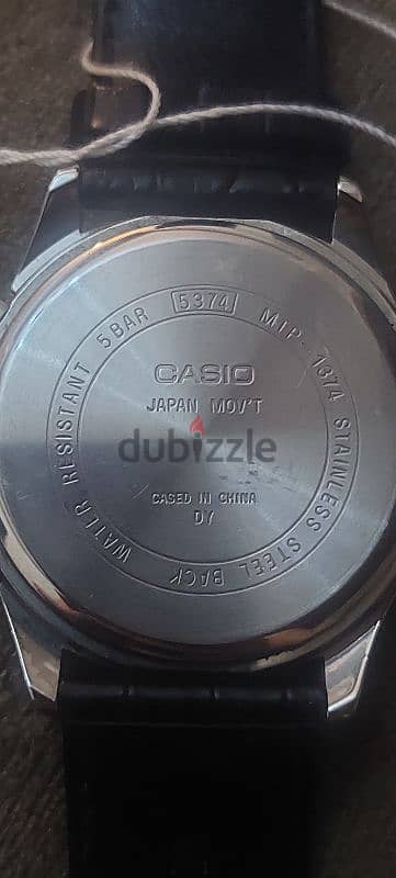 New original CASIO watch with serial number and ticket 3