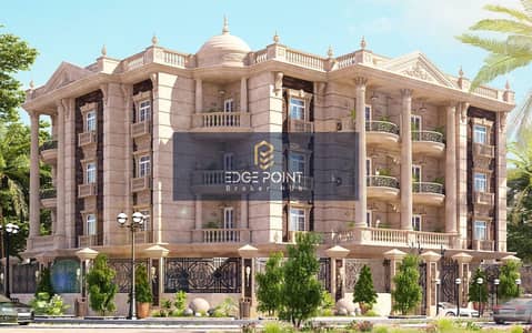 Apartment for sale, 181 m², for sale in New Narges, minimum down payment and 72 monthly installments, second row from Mohamed Naguib Axis on a main st